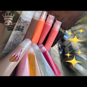 Lipgloss, lashes, candles,lip scrub,lip oil